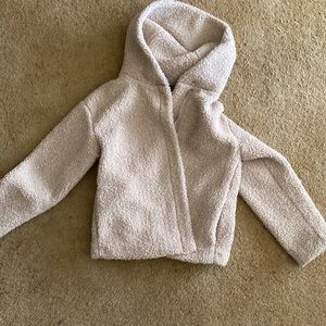 Rarely worn {Zara} hooded teddy coat